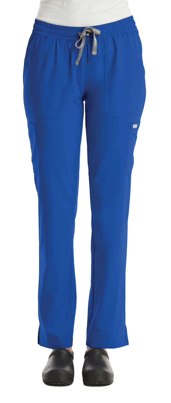 Women’s Straight Pants (Royal Blue)