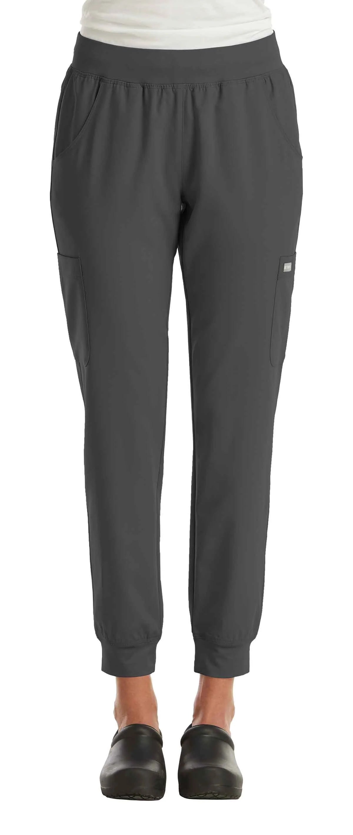 Women's Pull On Jogger Pant (Pewter) Diagnostic Sonography