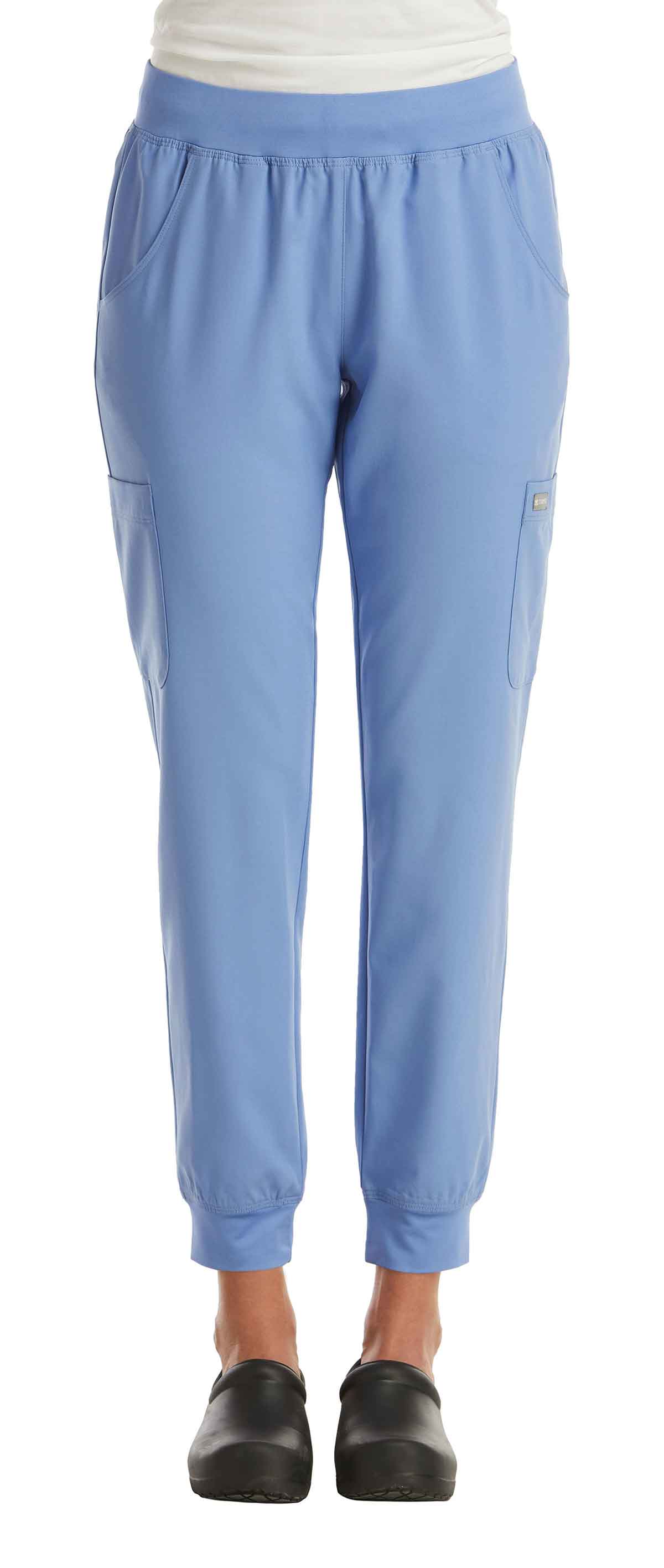 Women's Pull On Jogger Pant (Ceil Blue) TCC Respiratory Program