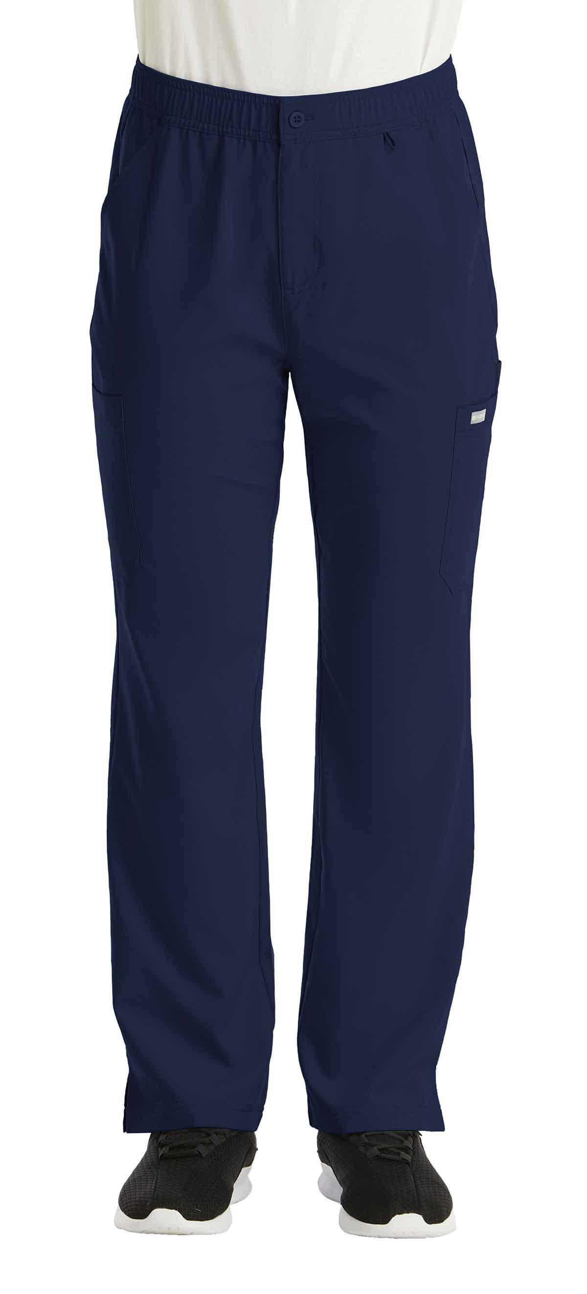 Men's Fly Front Cargo Pant (Navy) Nursing