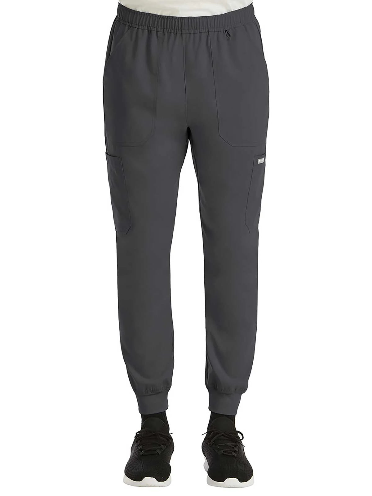 Men’s Full Elastic Waistband Jogger Pant (Pewter) Diagnostic Sonography