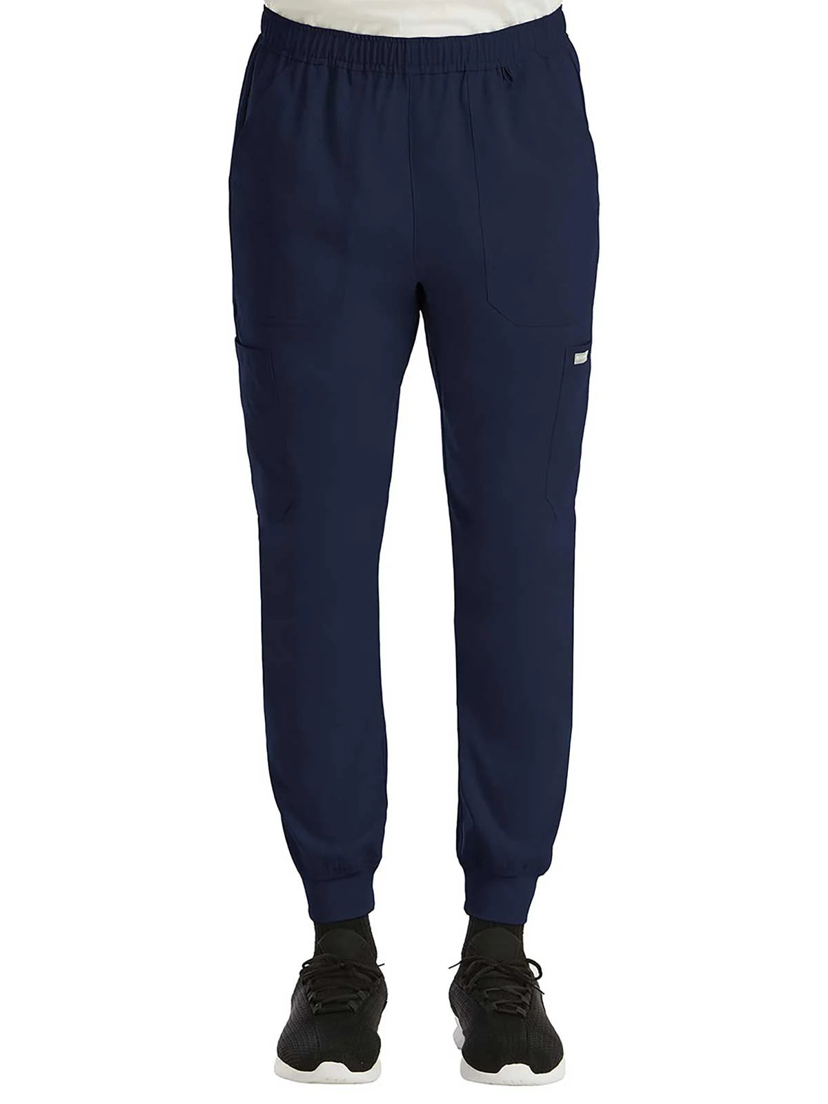 Men’s Full Elastic Waistband Jogger Pant (Navy) Nursing