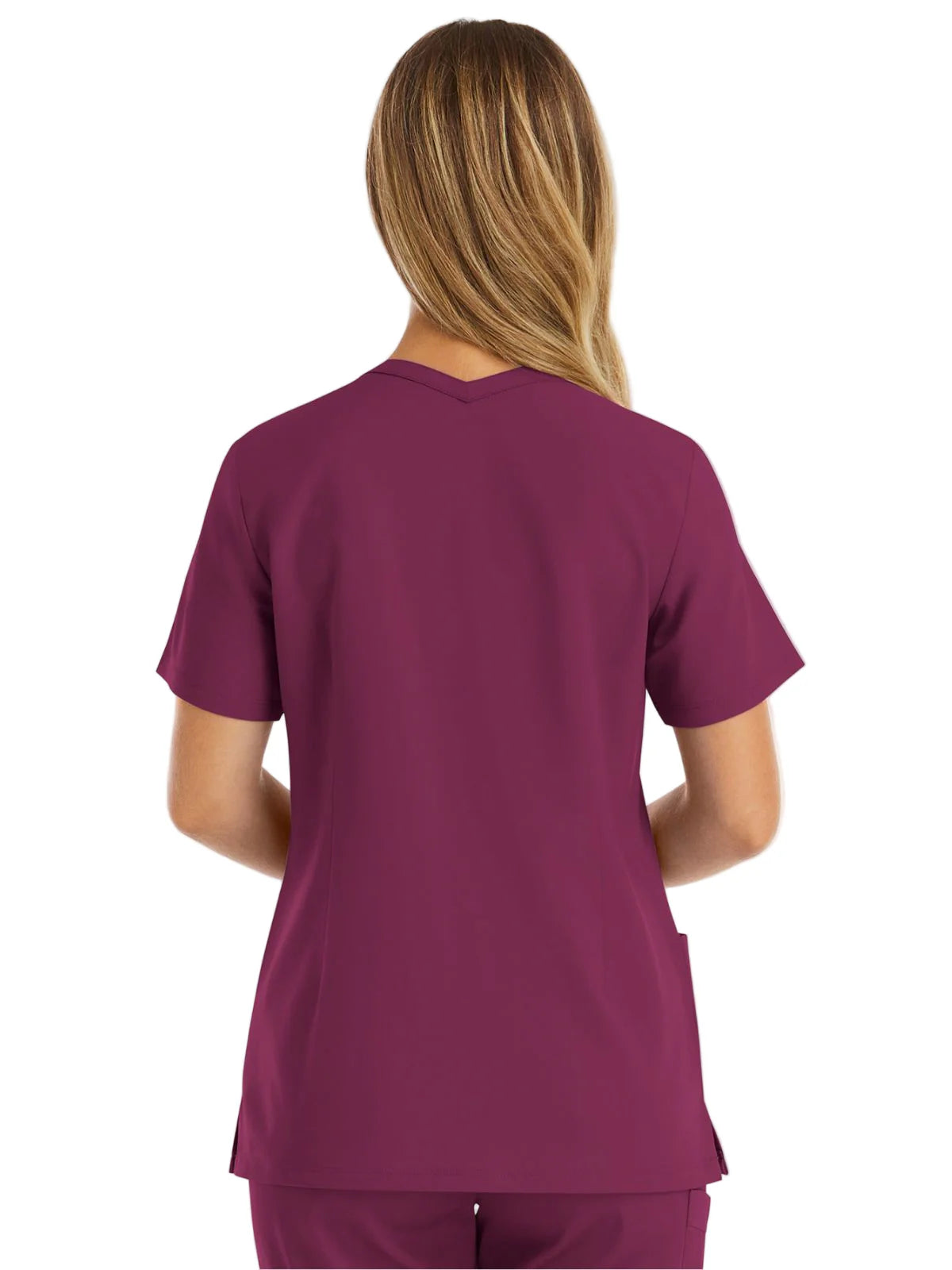 Women’s Double V-neck Top - Birdville ISD (BCTAL)